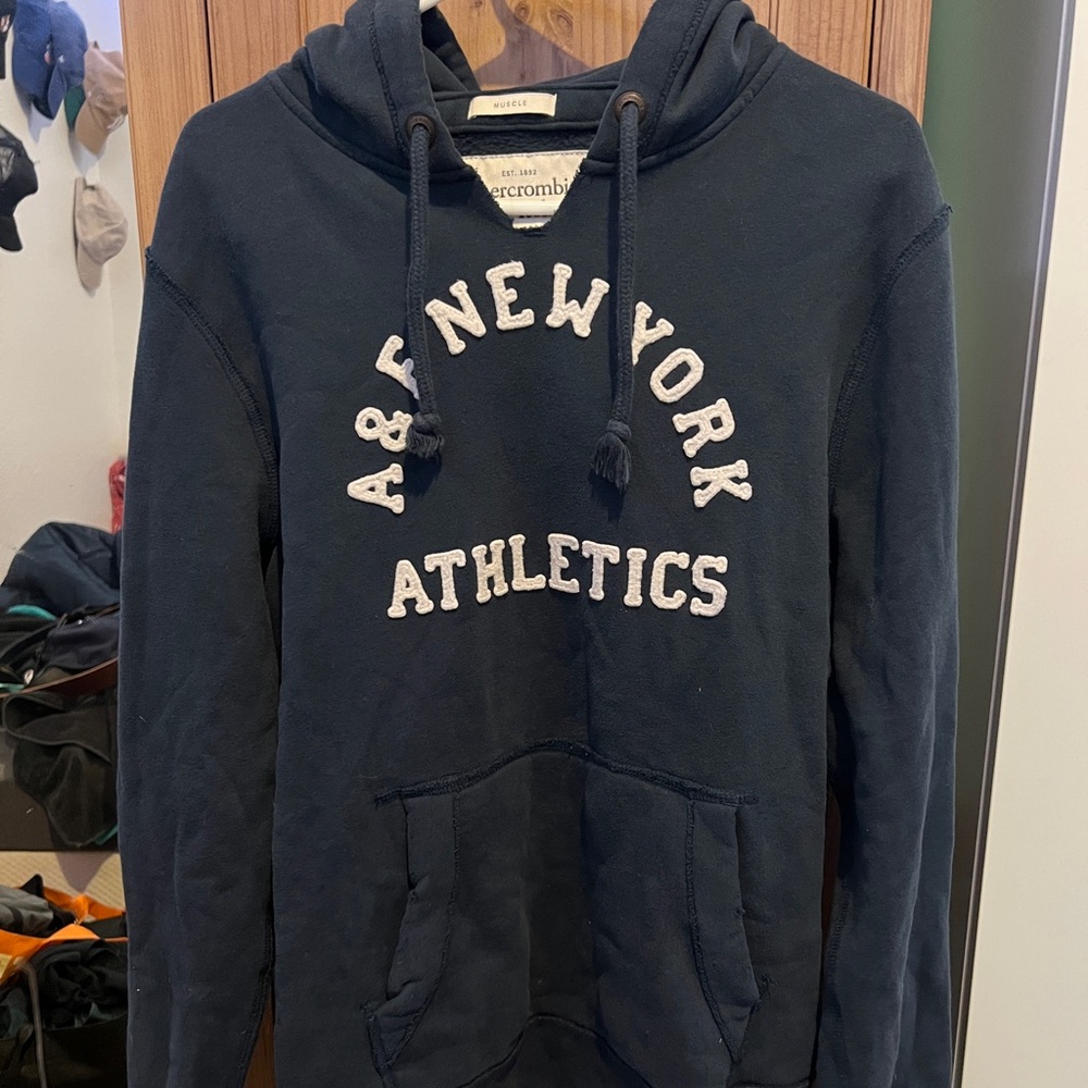 Abercrombie and Fitch Soft Hoodie - Size M Muscle fit